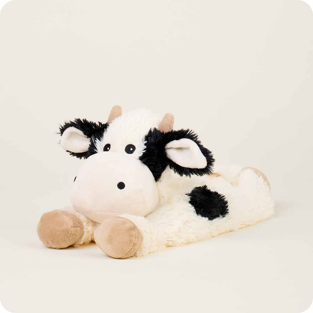 Image 79: Laying Down Cow Stuffed Animal Warmies