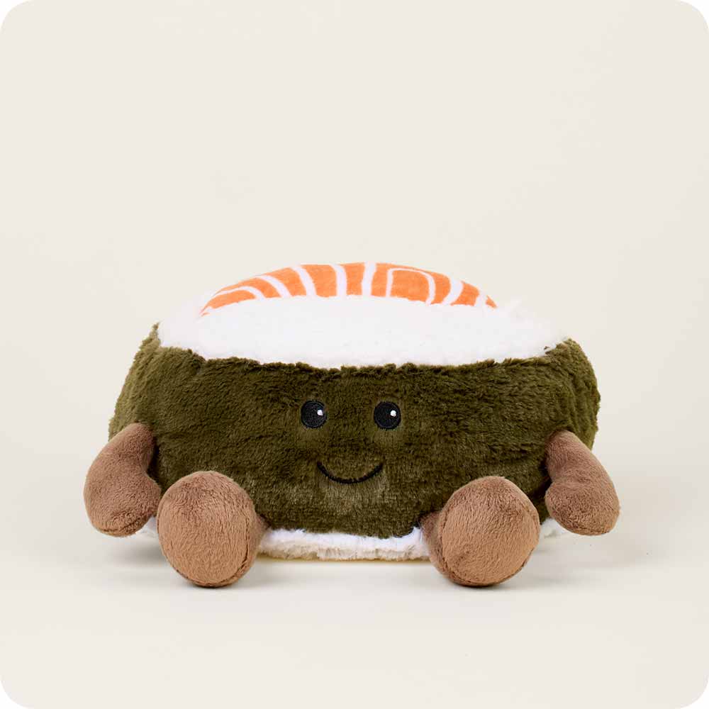 Image 97: Microwavable Salmon Sushi Stuffed Animal Warmies