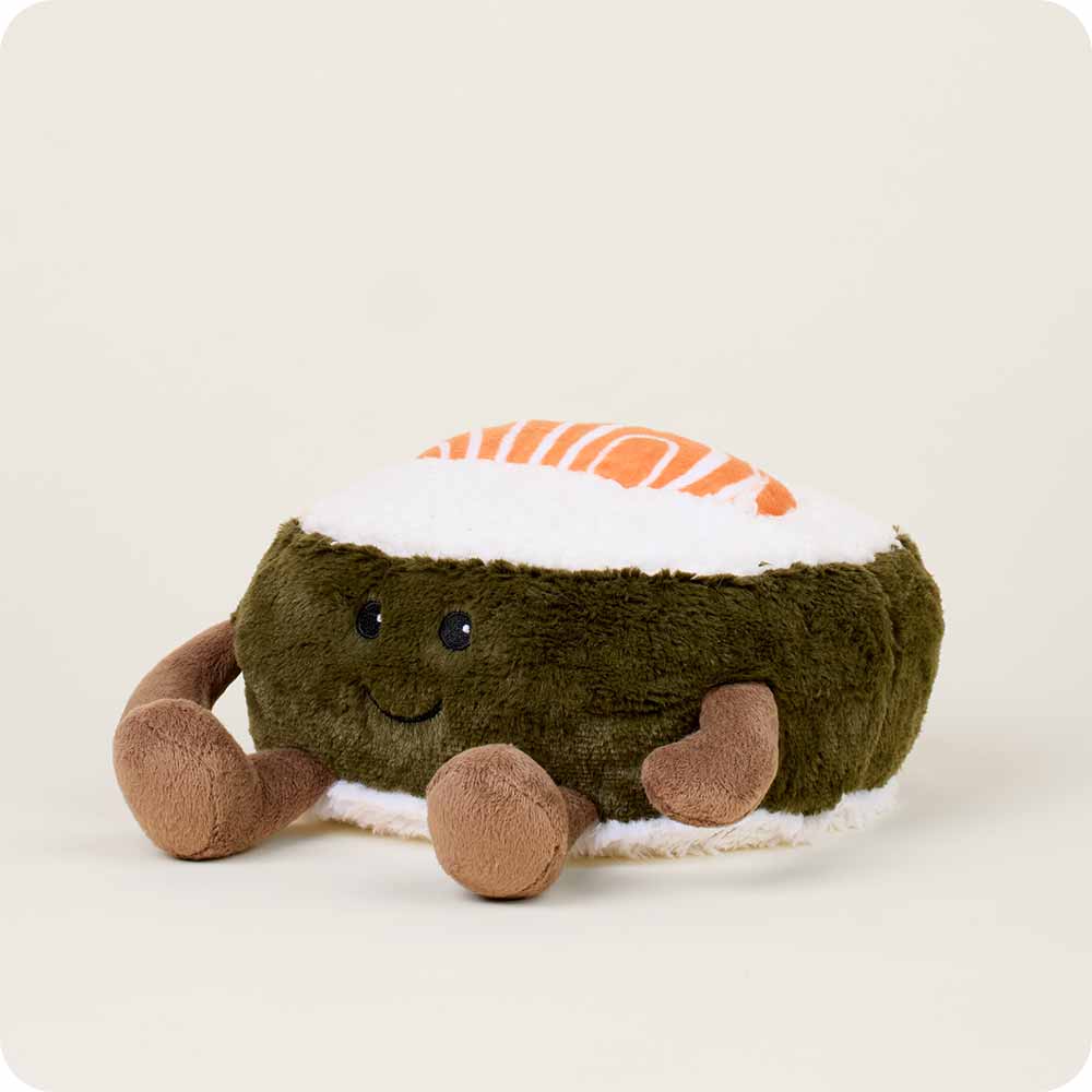 Image 99: Heatable Salmon Sushi Stuffed Animal Warmies