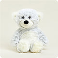 Image 96: Microwavable Gray Marshmallow Bear Stuffed Animal Warmies
