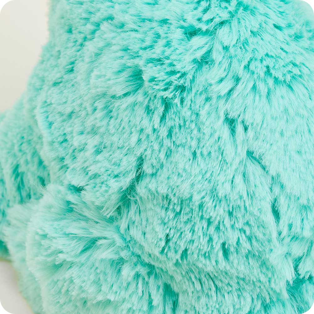 Image 97: Heated Teal Long Neck Dinosaur Plush Warmies