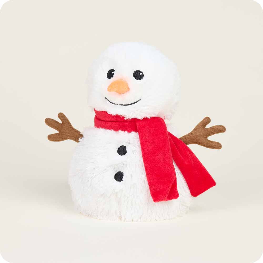 Image 103: Microwavable Red Scarf Snowman
