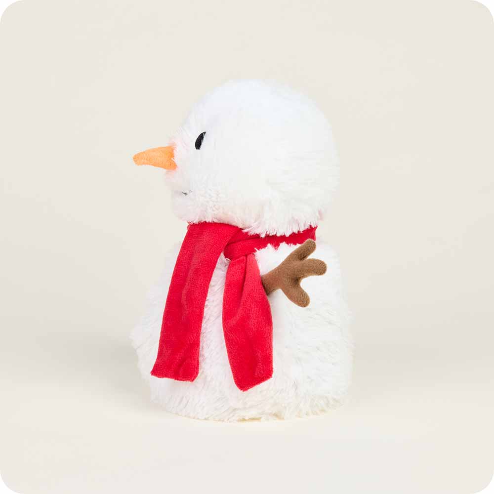 Image 104: Microwavable Red Scarf Snowman Heating Pad Warmies