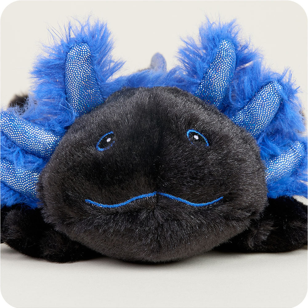 Image 101: Black Axolotl Stuffed Animal Warmies Junior