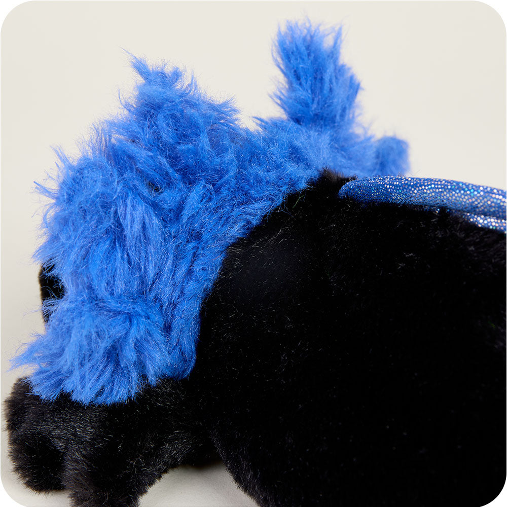 Image 105: Heated Black Axolotl Plush Warmies Junior