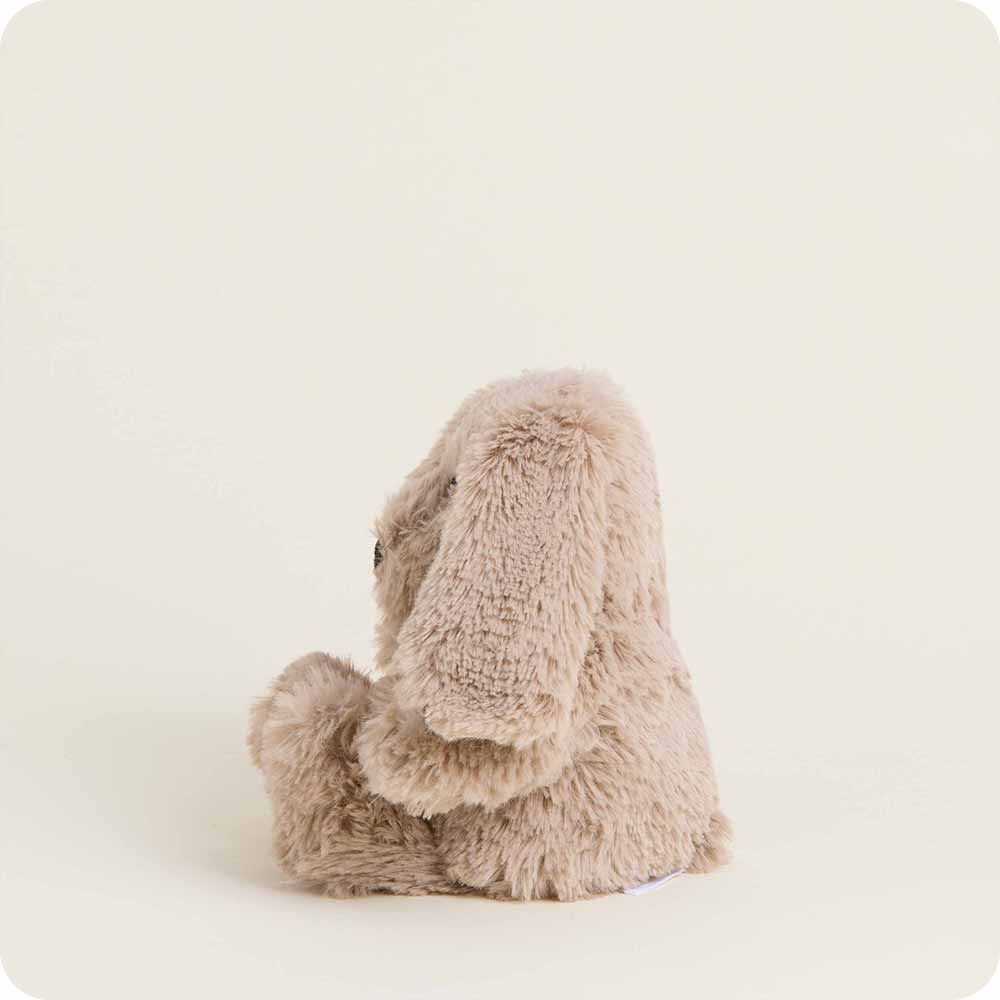 Image 101: Microwavable Brown Bunny Heating Pad Warmies Junior
