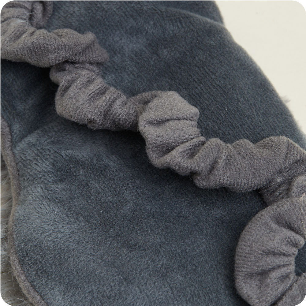 Image 94: Step into serenity with Microwavable Gray Warmies Eye Mask.