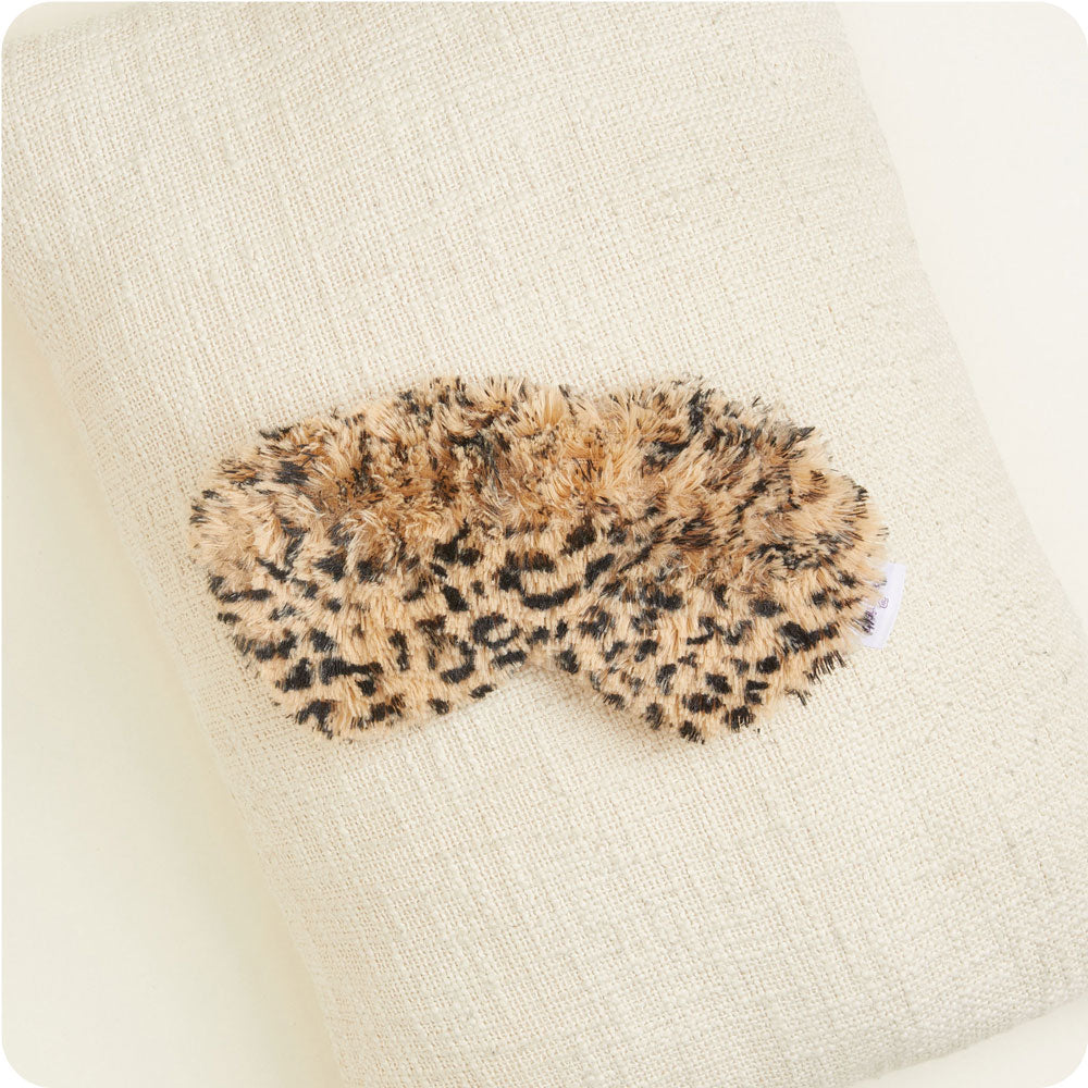 Image 92: Indulge in warmth with Microwavable Tawny Eye Mask by Warmies USA.