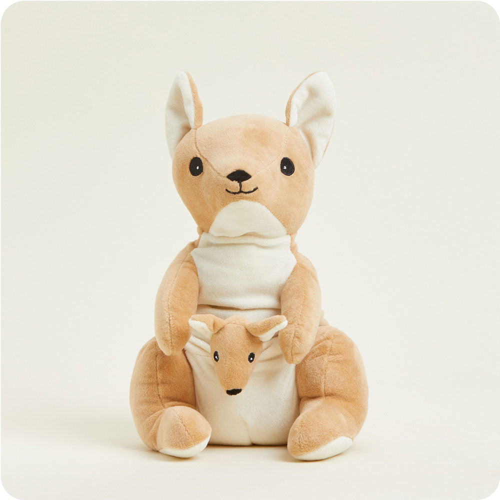 Image 95: Microwavable Kangaroo Stuffed Animal Warmies