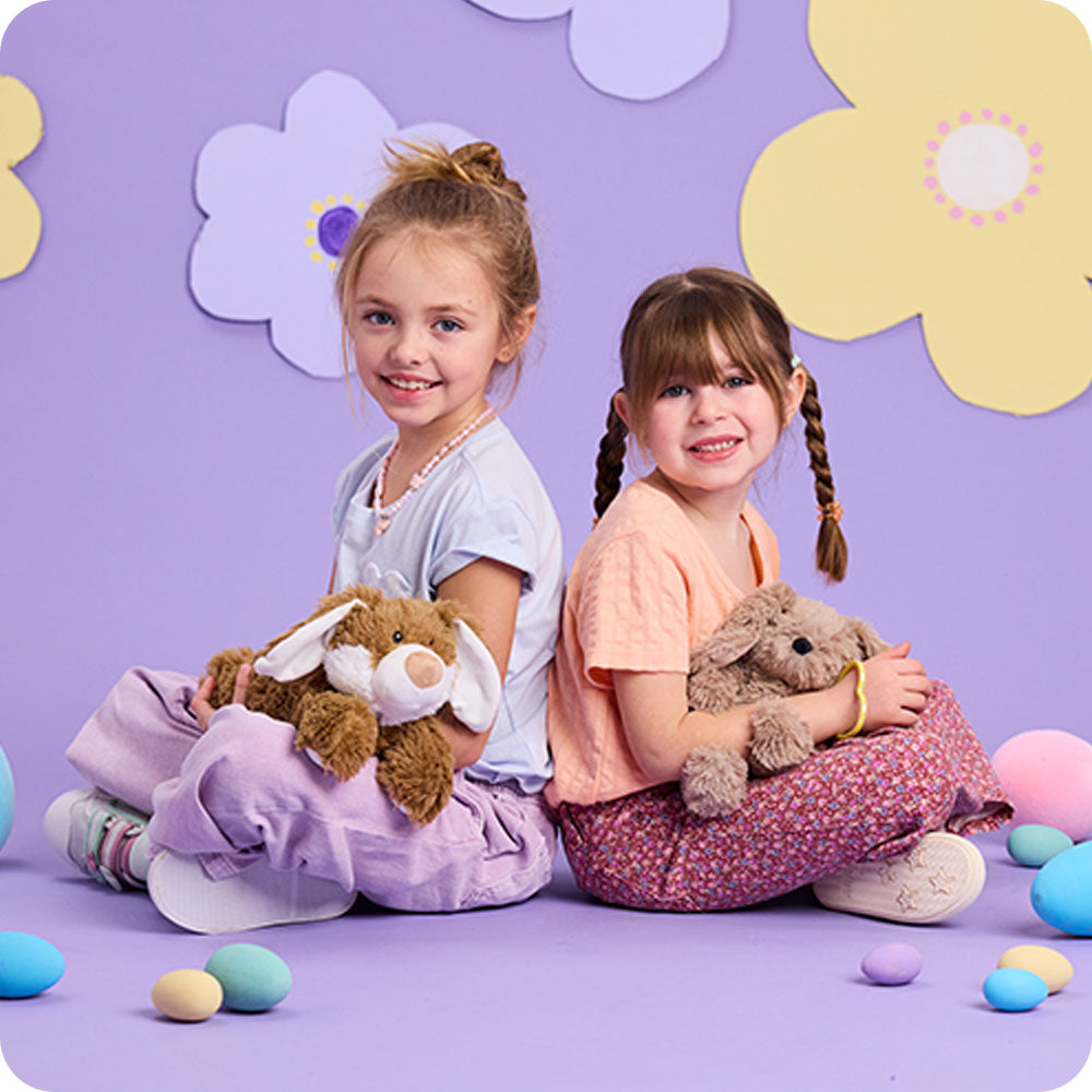 Image 104: brown bunny warmies easter lifestyle