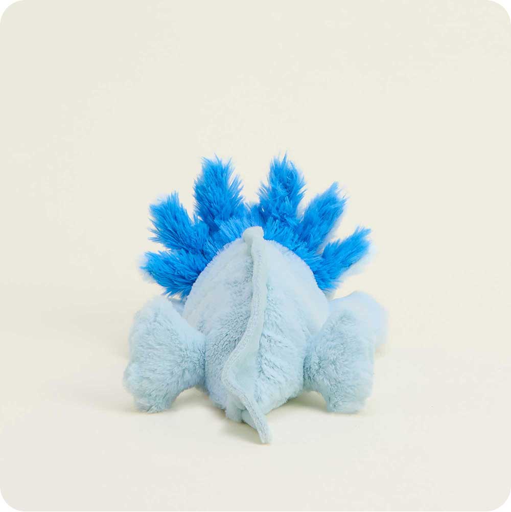 Image 98: Heated Blue Axolotl Plush Warmies Junior