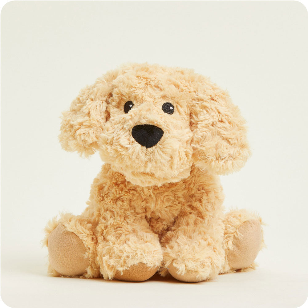 Image 98: Microwavable Golden Dog Stuffed Animal Warmies