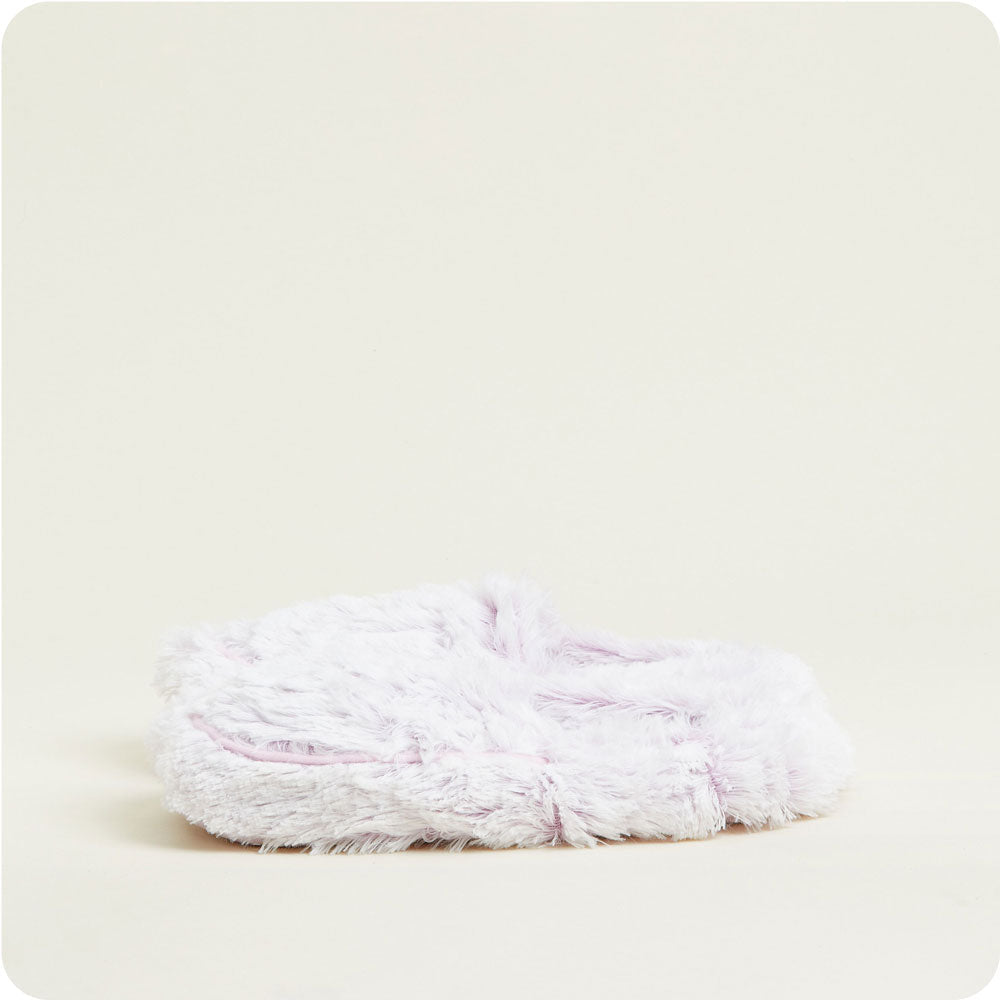 Image 94: Cozy Marshmallow Lavender Warmies Slippers