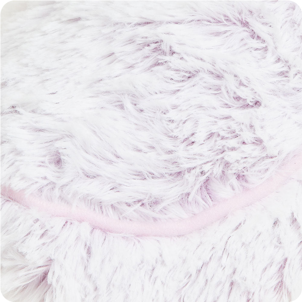 Image 98: Warmies USA: Lavender Marshmallow Microwavable Slippers for Ultimate Comfort