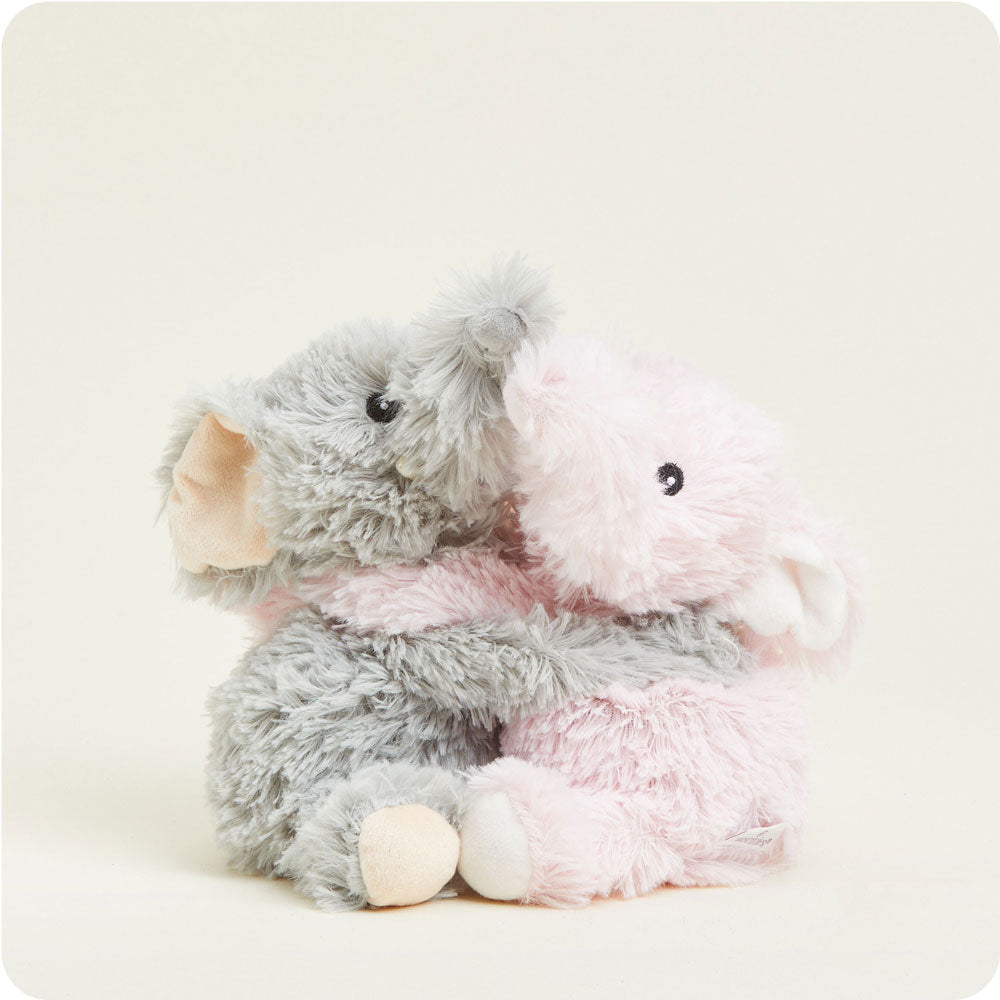 Image 97: Microwavable Elephant Hugs Stuffed Animal Warmies