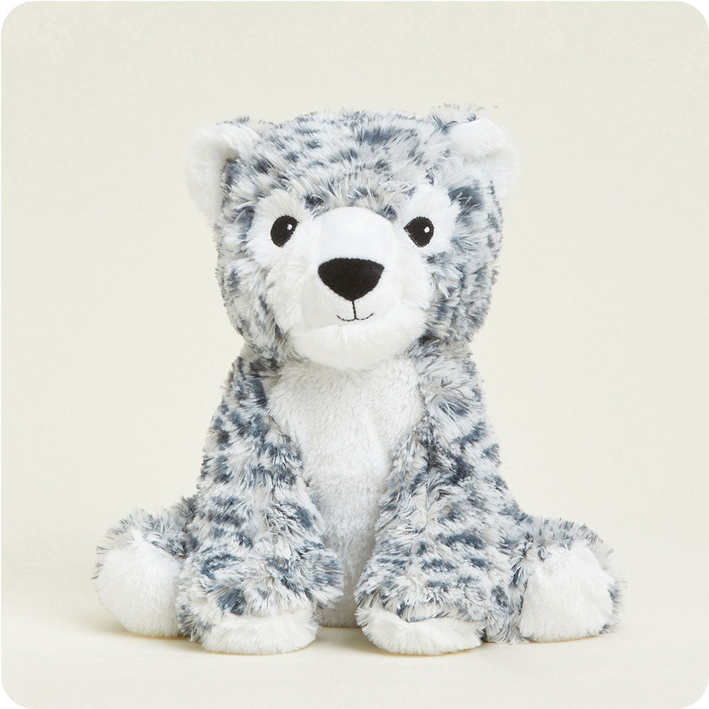 Image 99: Microwavable Snow Leopard Stuffed Animal Warmies