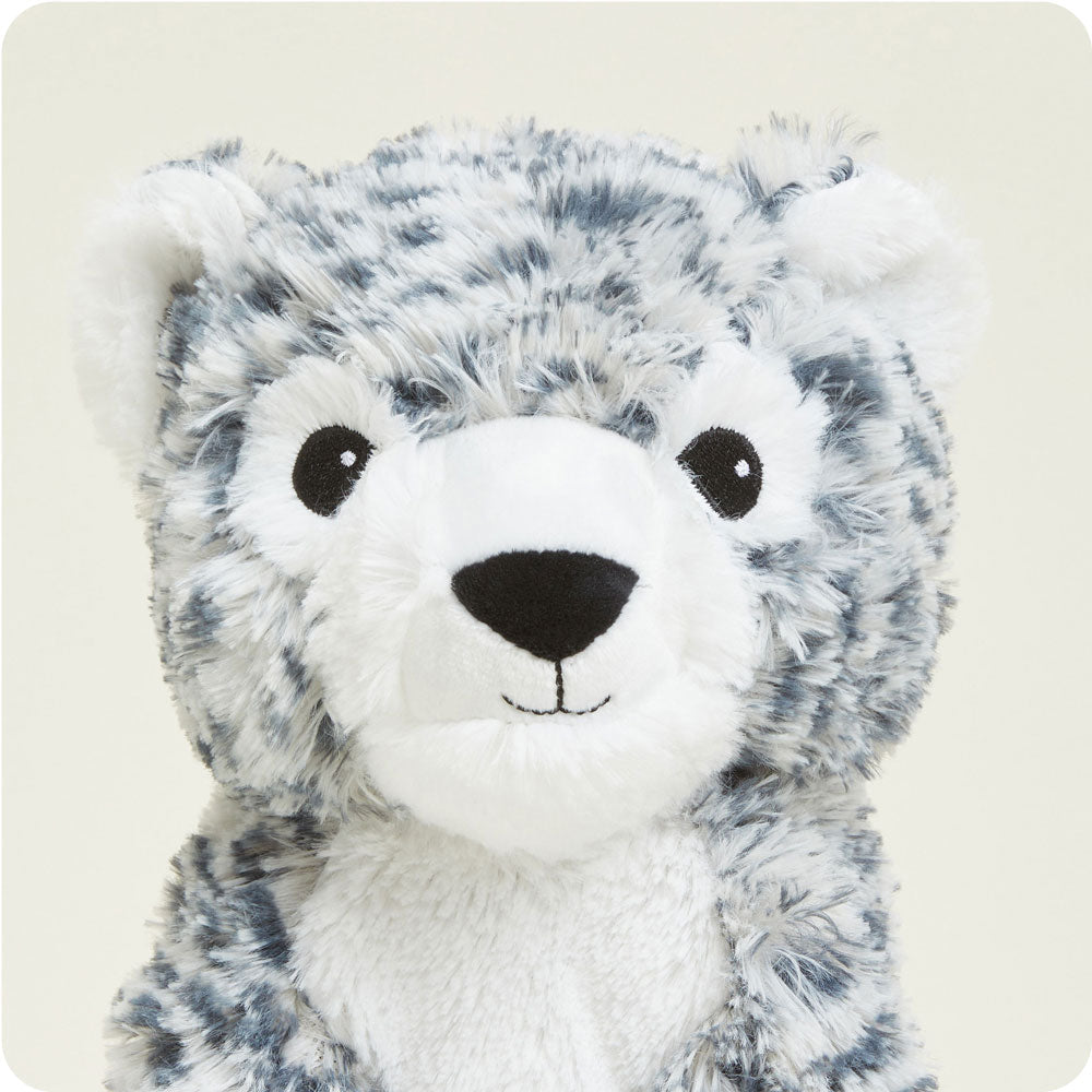 Image 103: Snow Leopard Stuffed Animal Warmies