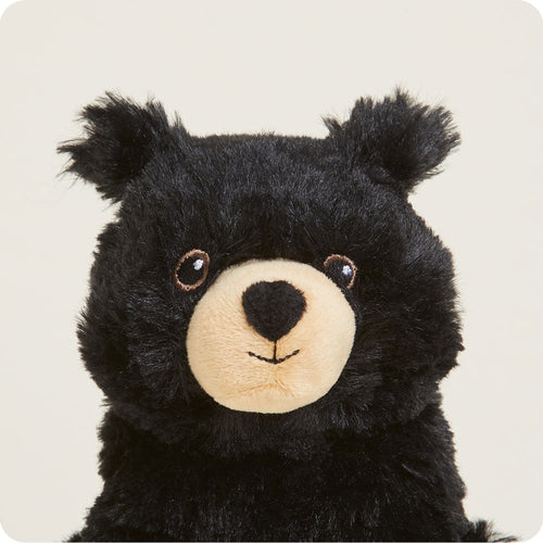 Image 97: Black Bear Stuffed Animal Warmies Junior