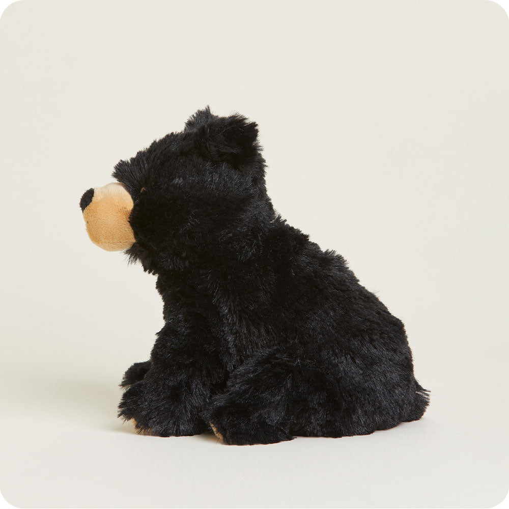 Image 99: Microwavable Black Bear Heating Pad Warmies Junior