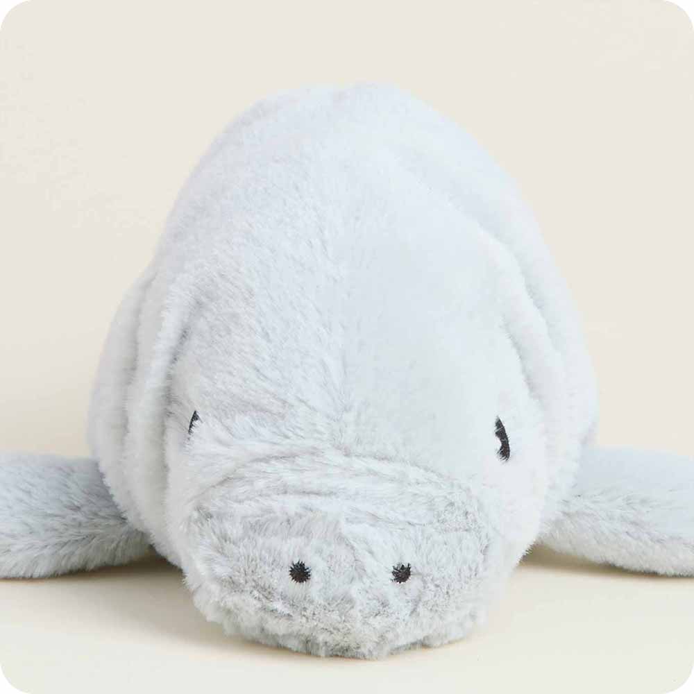 Image 97: Manatee Stuffed Animal Warmies Junior