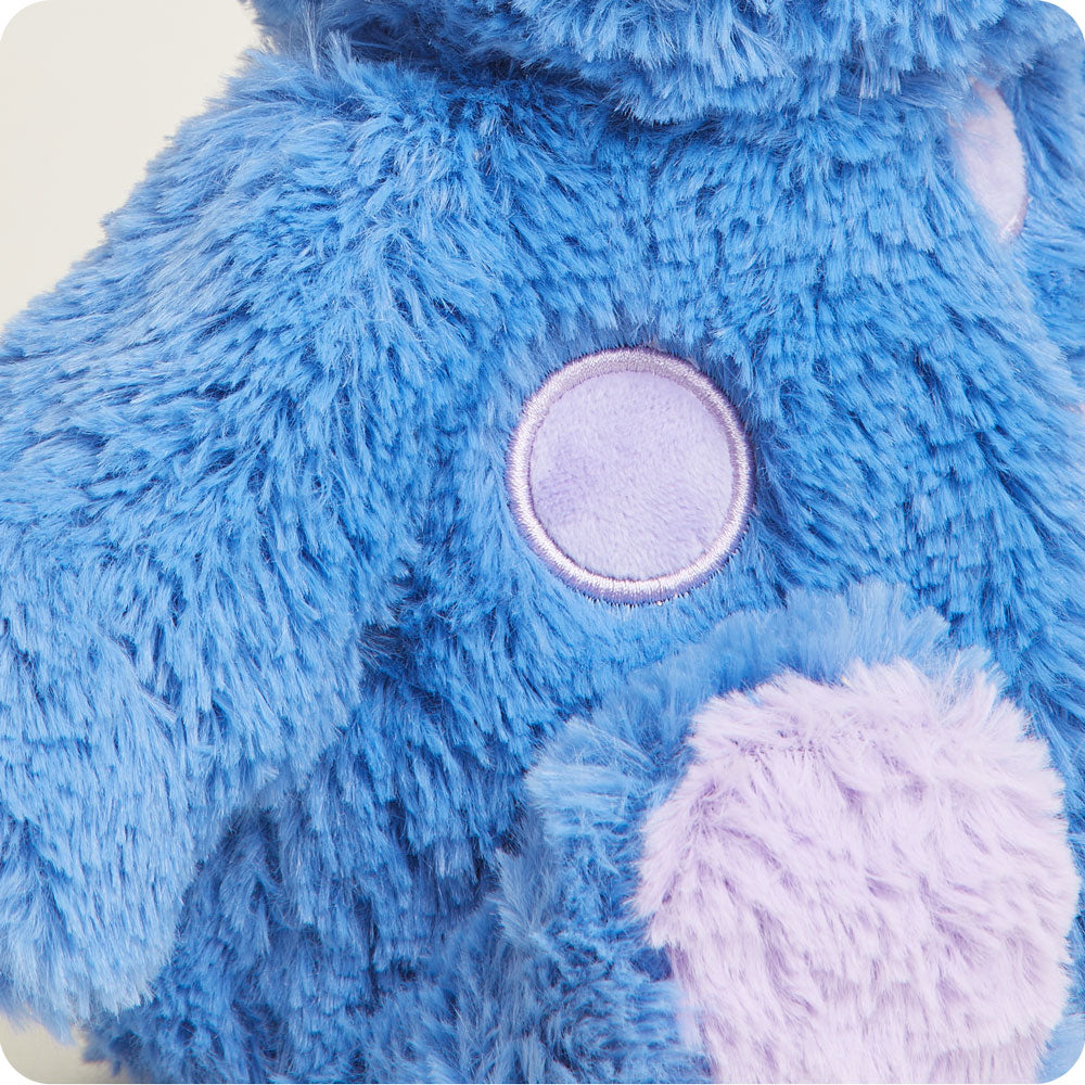 Image 109: Soft Warm Weighted Blue Monster Plush Warmies