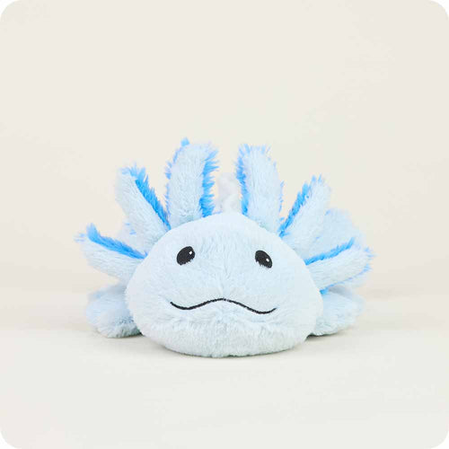 Image 99: Blue Axolotl Warmies Stuffed Animal Warmies