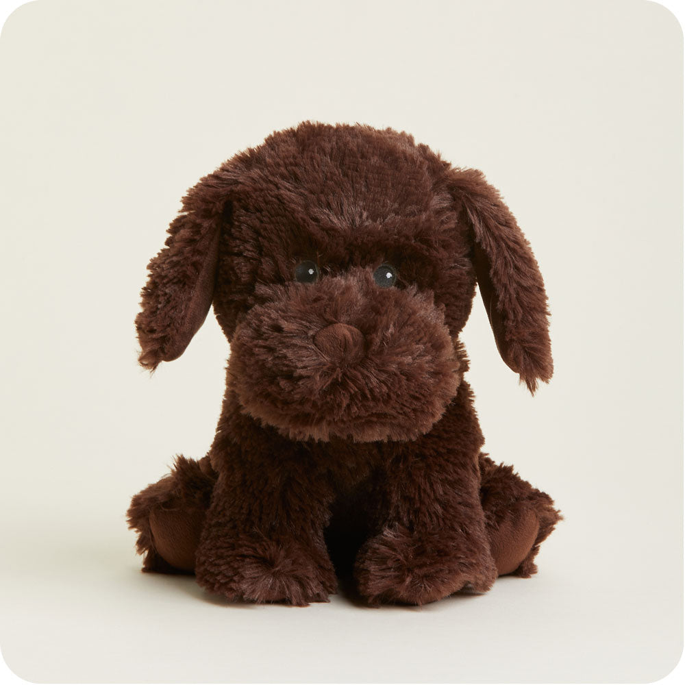 Image 100: Microwavable Chocolate Labrador Stuffed Animal Warmies