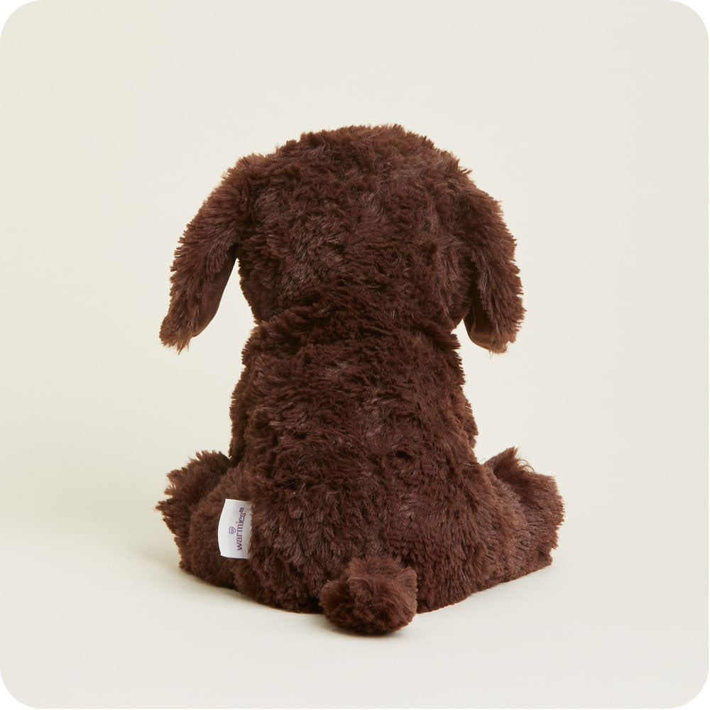 Image 106: Heated Chocolate Labrador Plush Warmies