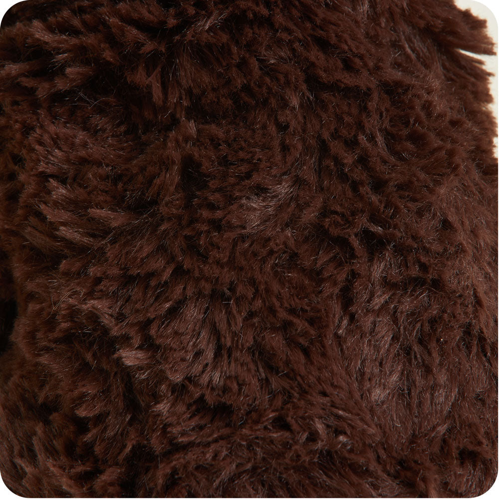 Image 107: Soft Warm Weighted Chocolate Labrador Plush Warmies