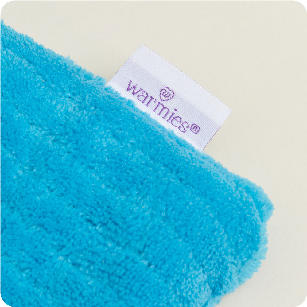 Image 78: Indulge in relaxation with Warmies USA's Microwavable Soft Cord Blue Hot-Pak®.