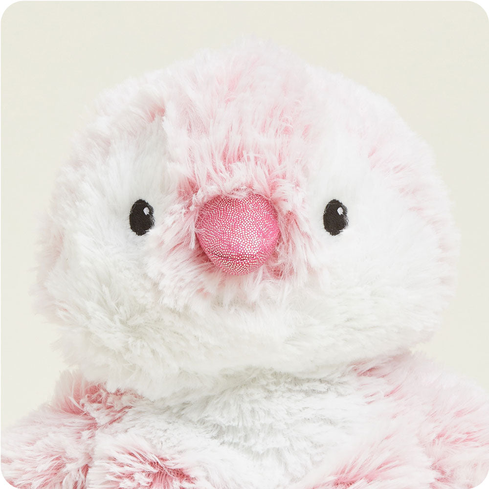 Image 102: Pink Penguin Stuffed Animal Warmies