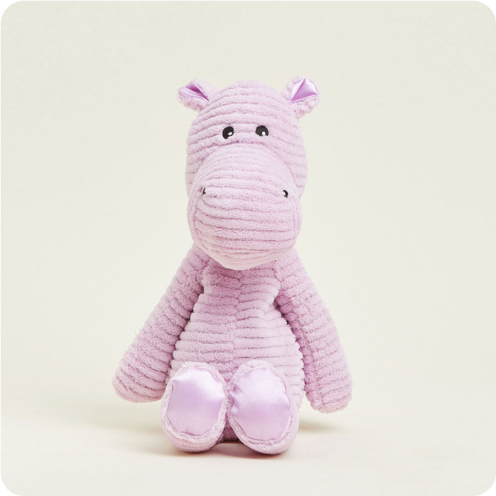 Image 98: Microwavable Hippo Stuffed Animal Warmies