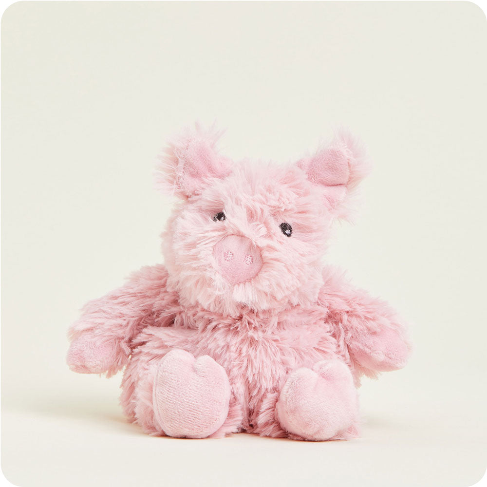 Image 96: Microwavable Pig Stuffed Animal Warmies Junior