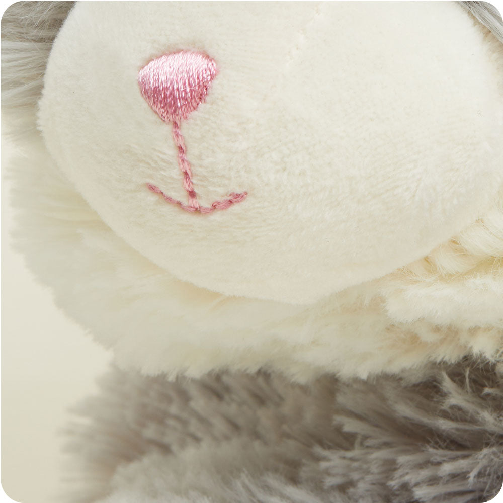 Image 99: Heated Laying Down Gray Cat Plush Warmies