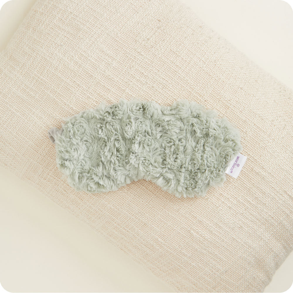 Image 95: Gentle Sage Green Warmies Eye Mask - Perfect for Relaxation