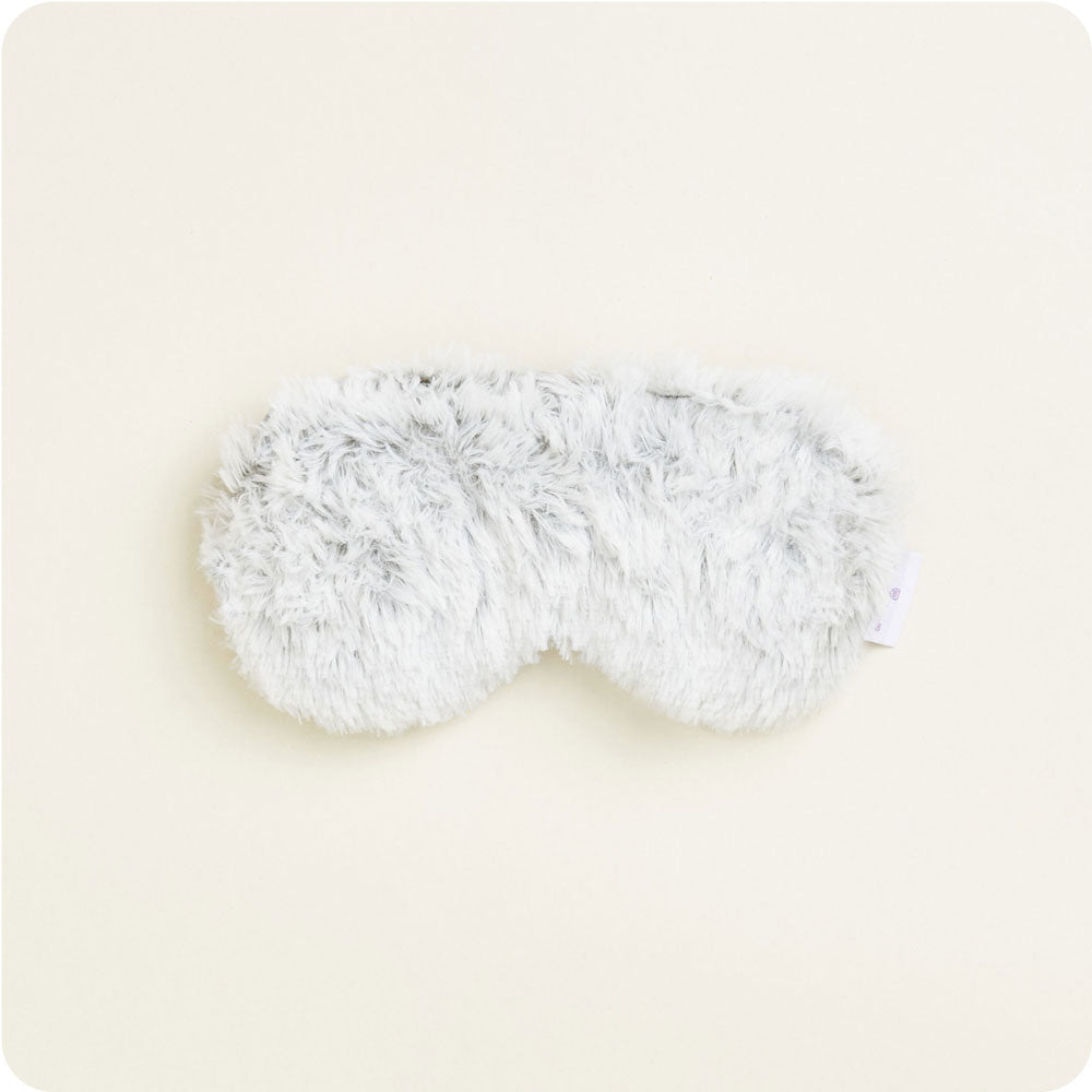 Image 90: Microwavable Marshmallow Gray Warmies Eye Mask - Warmies USA