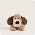 Image 95: Microwavable Brown Dog Stuffed Animal Warmies Junior
