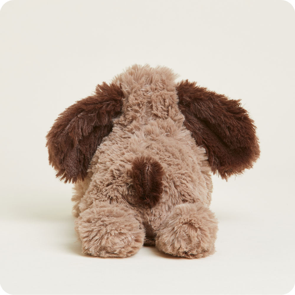 Image 99: Heated Brown Dog Plush Warmies Junior