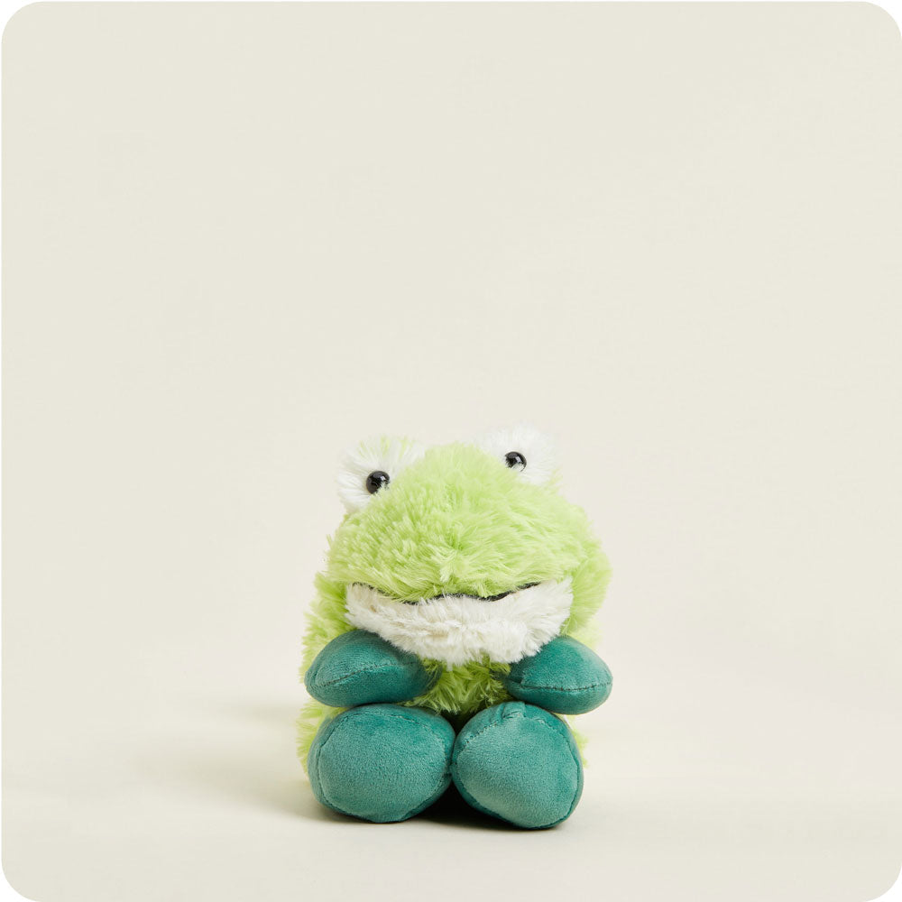 Image 96: Microwavable Frog Wrap Heating Pad Warmies