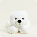 Image 100: Microwavable White Bear Stuffed Animal Warmies