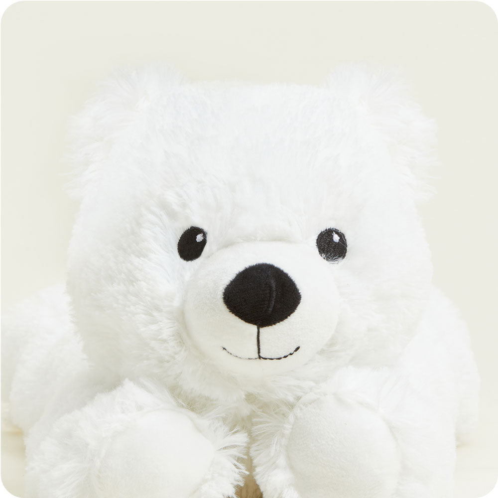 Image 104: White Bear Stuffed Animal Warmies