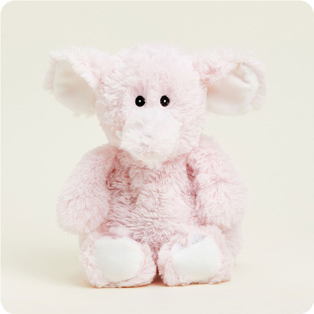 Image 95: Microwavable Pink Elephant Stuffed Animal Warmies
