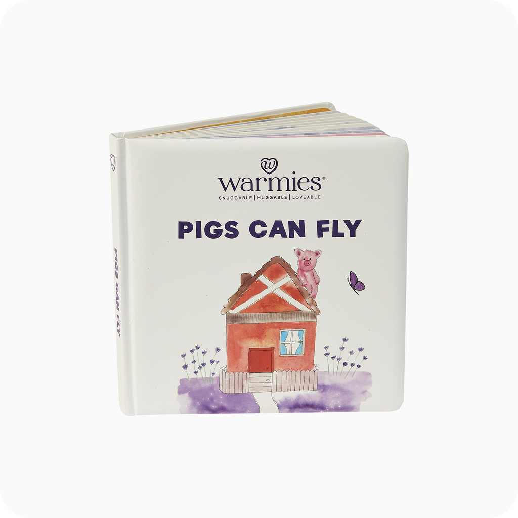 Image 98: Pigs Can Fly Board Book - Warmies USA
