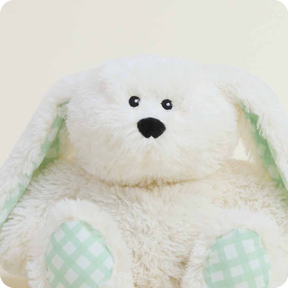 Image 96: Gingham Bunny Stuffed Animal Warmies