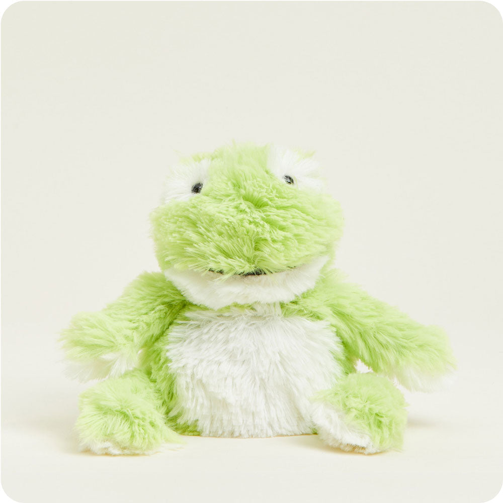 Image 94: Microwavable Frog Stuffed Animal Warmies Junior