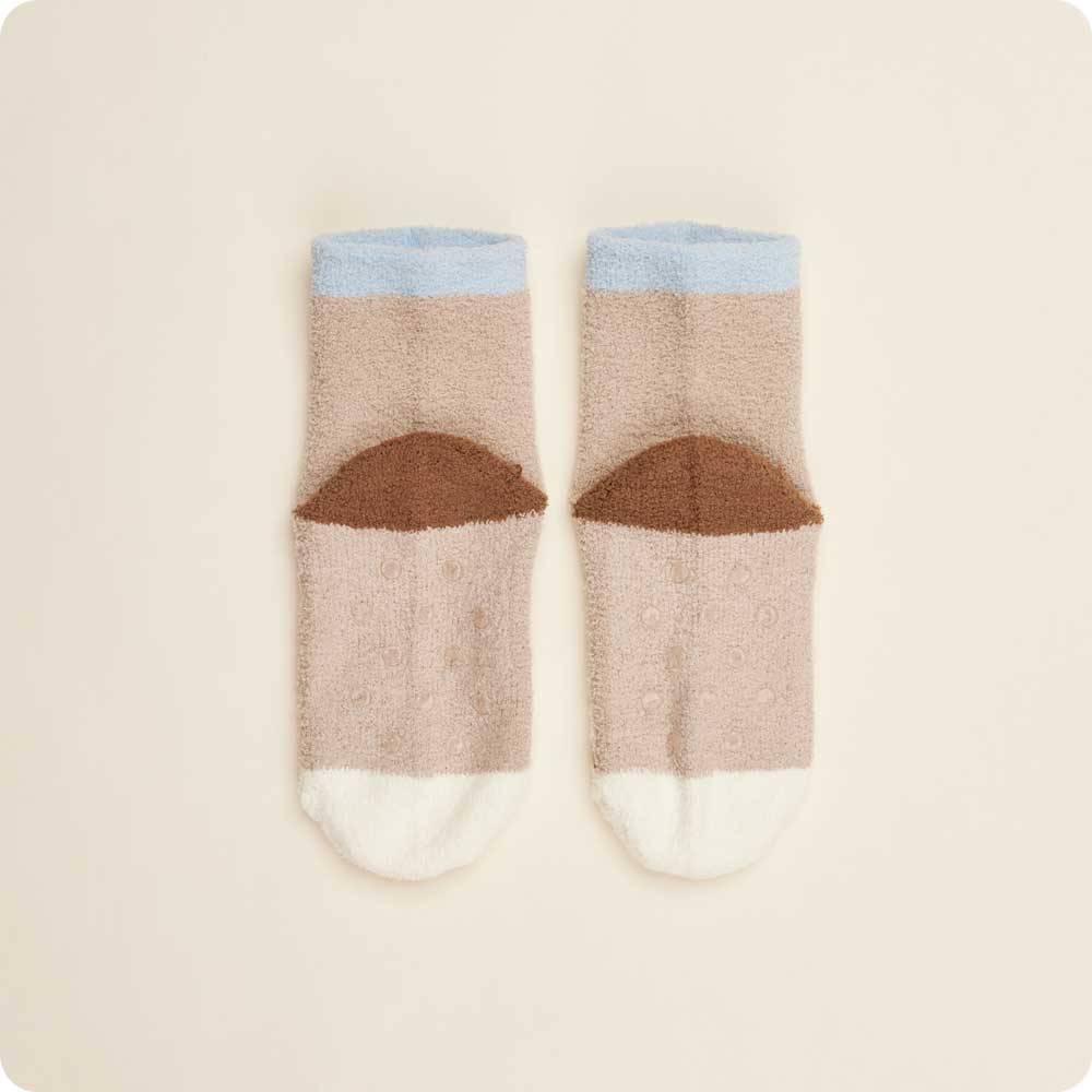 Image 113: Microwavable Sloth Crew Socks - Warmies USA