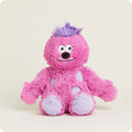 Image 102: Microwavable Pink Monster Stuffed Animal Warmies