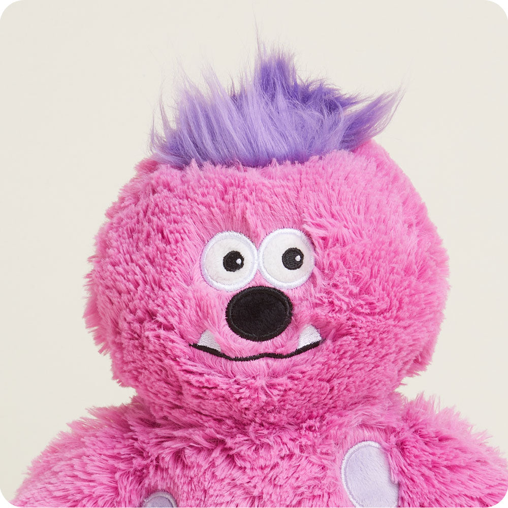 Image 106: Pink Monster Stuffed Animal Warmies