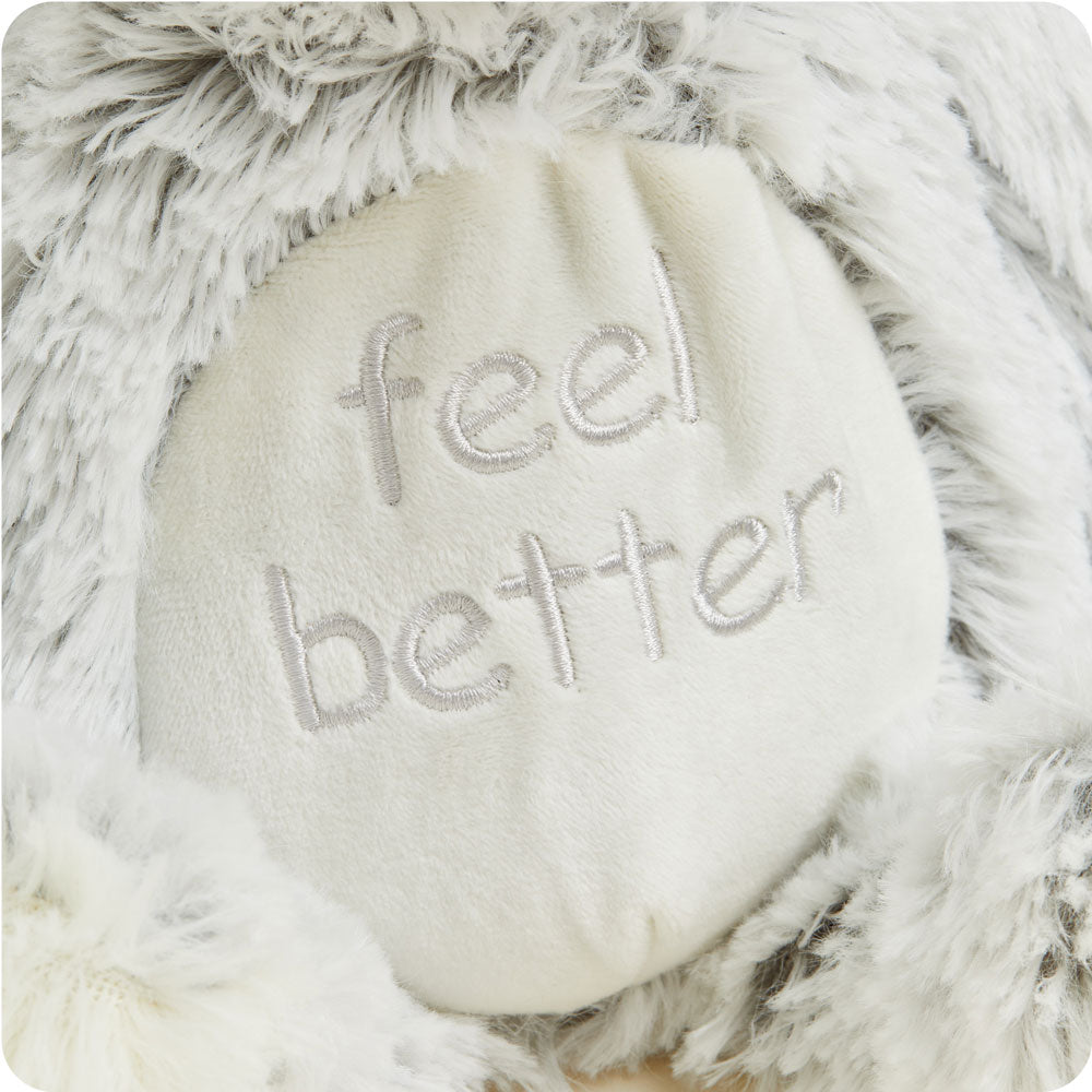 Image 92: Microwavable Feel Better Bear Heating Pad Warmies