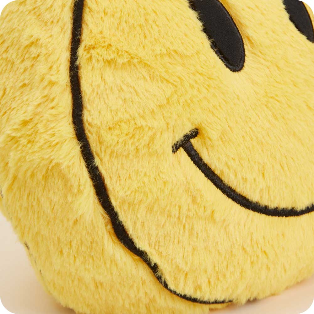 Image 110: Soft Warm Weighted Smiley Face Plush Warmies